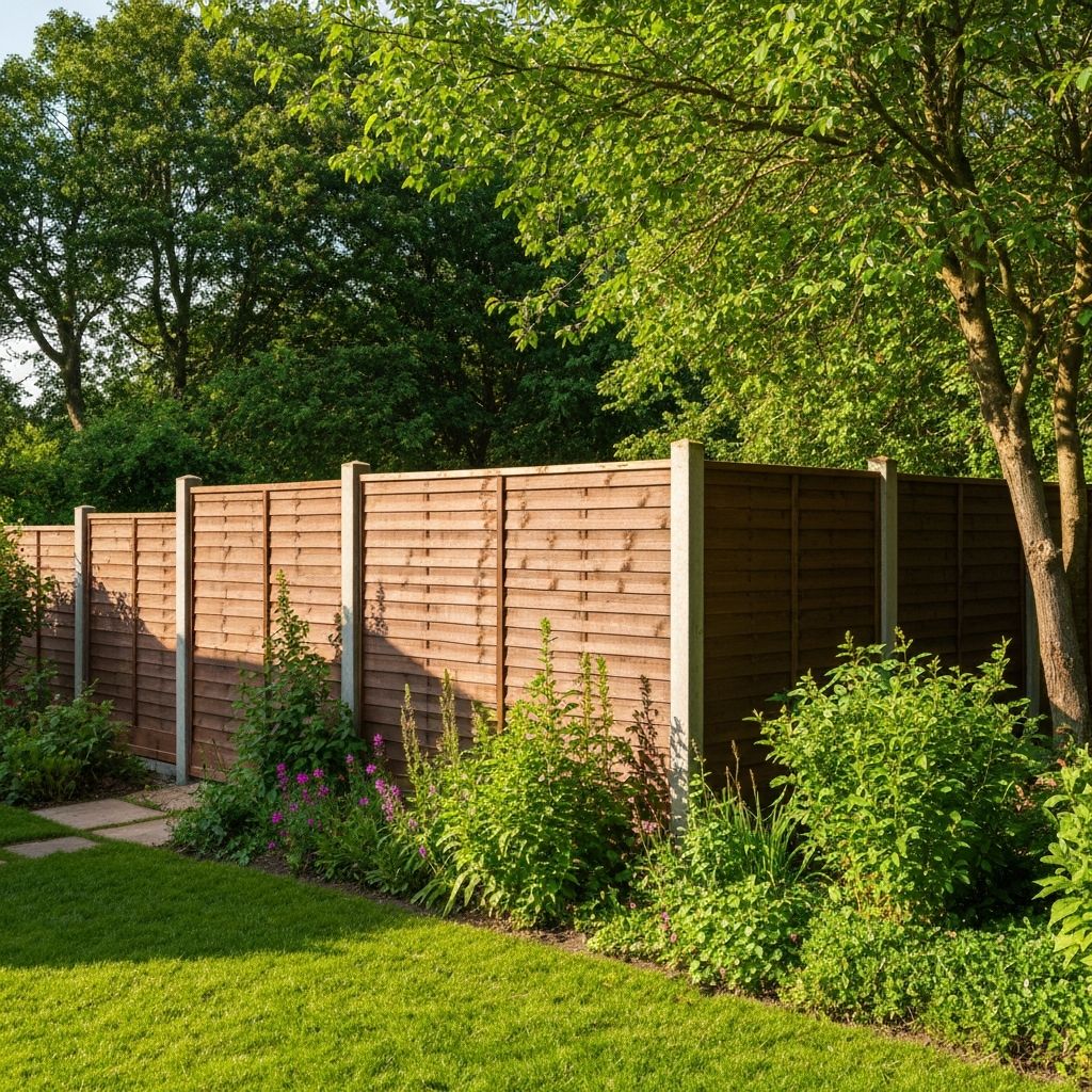 Забор из дерева с монтажом под ключ